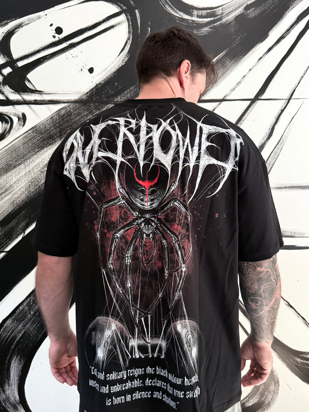 Black Widow — Oversized Tee