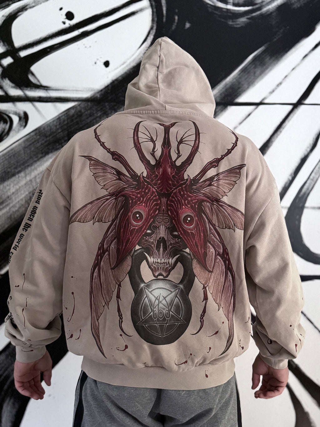 Infernal Strength — Oversized Hoodie Premium