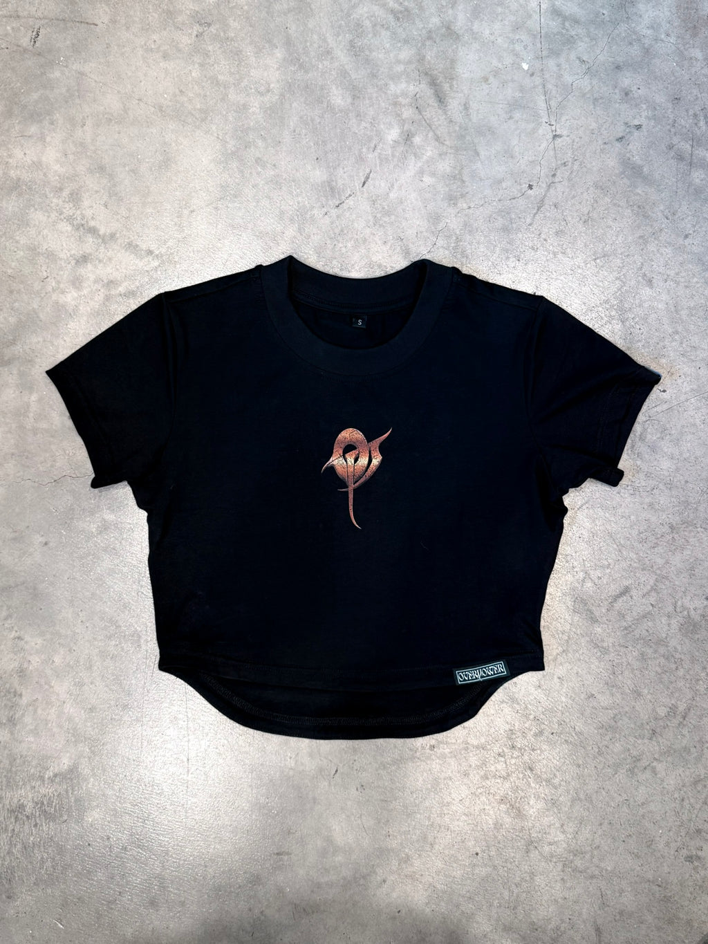 Athena, Goddess of War Crop Tee