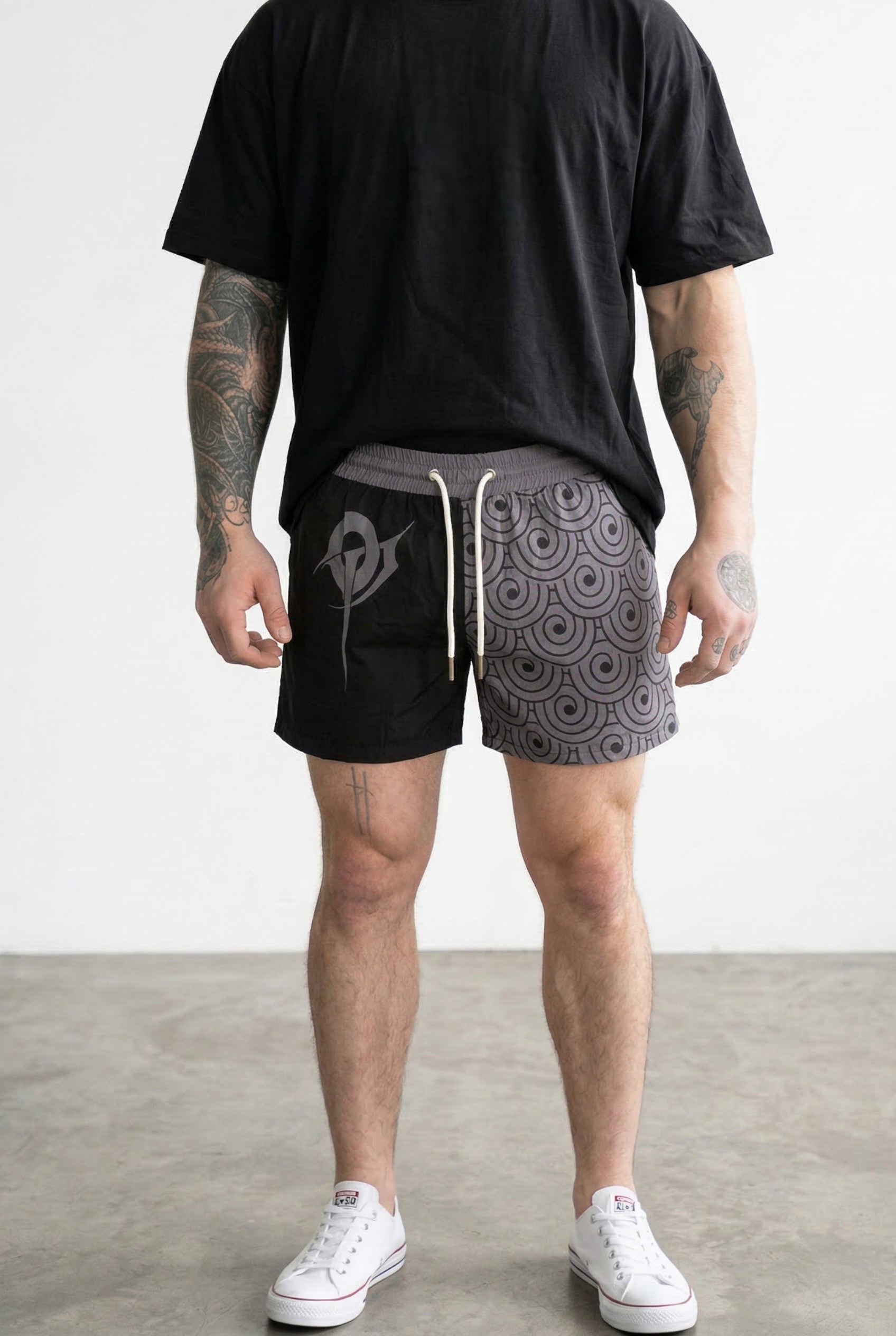 Bushido — Fighter Short Unisexe | OverPower Strength Wear